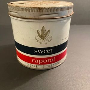 Vintage sweet Caporal Tobbaco Tin